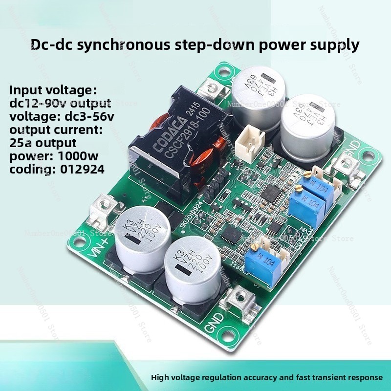 Step Down Dc Power Supply Module 1000W - 1000W DC-DC 同期降圧電源モジュール調整可能な燃料電池充電 5-56V /25