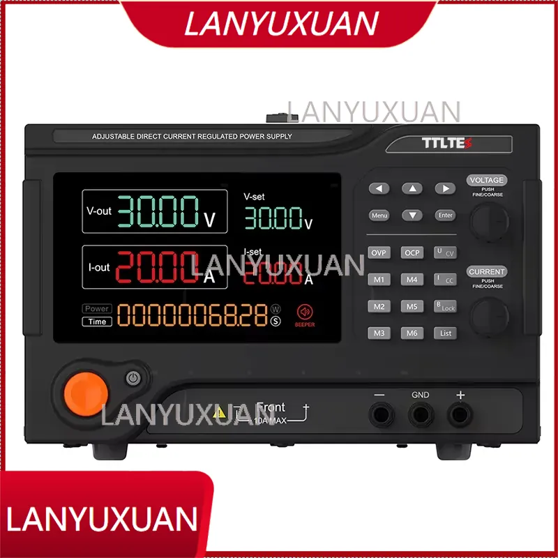 Programmable Dc Power Supply 60V 10A - TTLTES 調整可能な60V DCプログラマブルスイッチング電源 220V入力/30V出力 10/15/30/50/60/100の様々な電流オプション