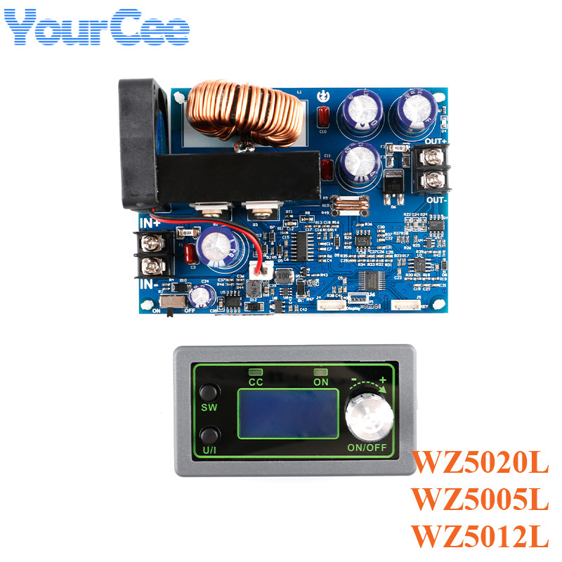 Step Down Dc Power Supply Module 1000W - 調整可能な CNC ステップダウン電圧メーター LCD ディスプレイ電源モジュール WZ5020L