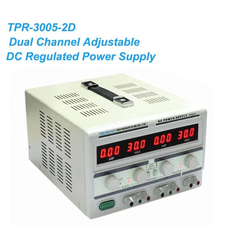 TPR-3005-2D デュアルチャンネル調整可能リニア電源 - Dual Channel Linear Power Supply 30V 5A のレビューと価格