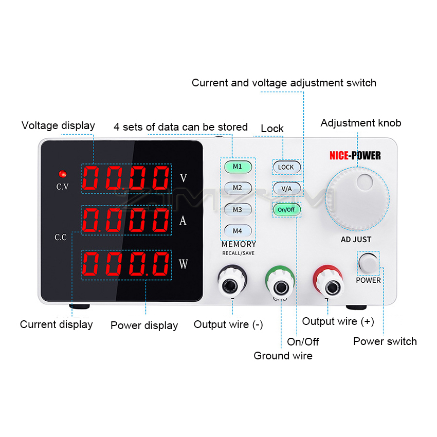2025年ホットセール ラボ用プログラマブル安定化電源 30 - High Precision Adjustable Lab Power Supply 120V 3A のレビューと価格