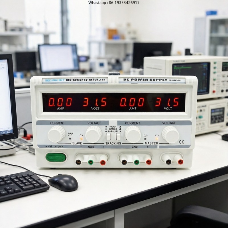 新しい調整可能なリニアDC電源、30V 5A デュアルチャン - Dual Channel Linear Power Supply 30V 5A のレビューと価格