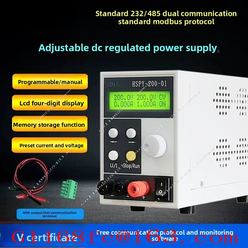 4桁DCラボ用電源 400V 300V プログラム制御可能  - Switching Dc Power Supply 300V 1A のレビューと価格