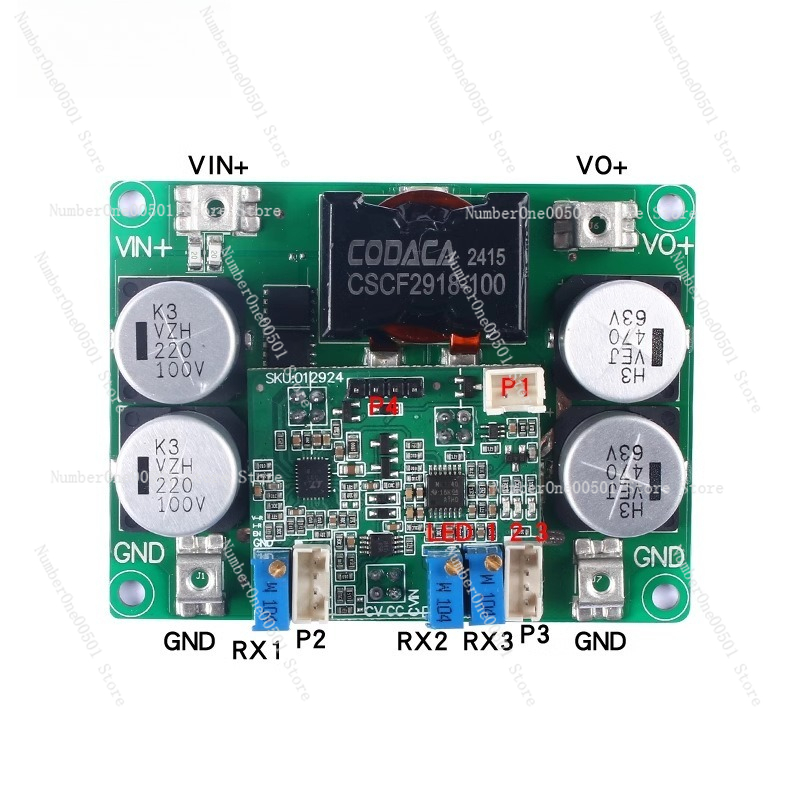 1000W DC-DC 同期降圧電源モジュール調整可能な燃料 - Step Down Dc Power Supply Module 1000W のレビューと価格