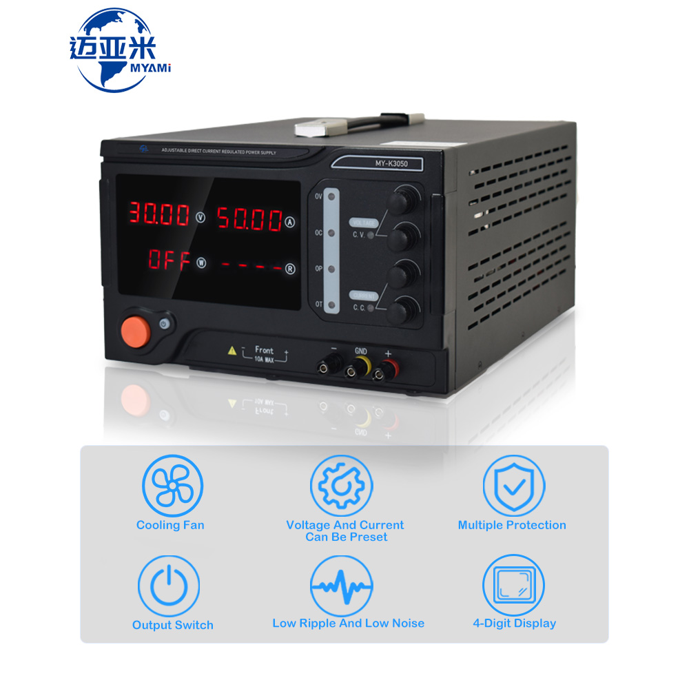 黒 4 桁スイッチング DC 電源 300V 1A 研究室メ - Switching Dc Power Supply 300V 1A のレビューと価格