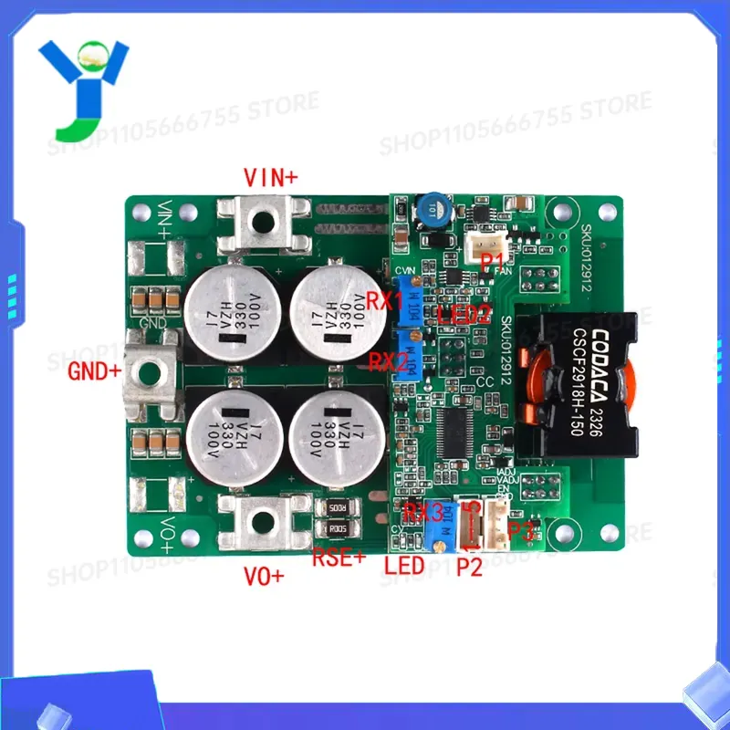 DC-DC自動昇降圧電源モジュール定電圧電流1000W 20 - Step Down Dc Power Supply Module 1000W のレビューと価格