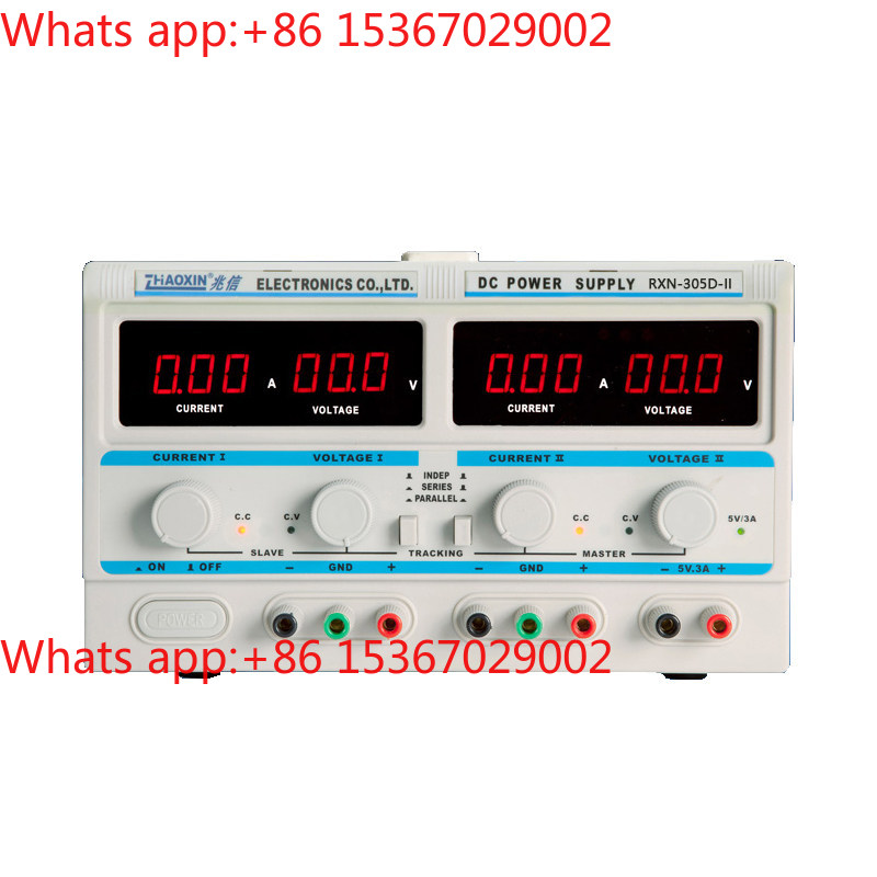 RXN-305D-II デュアルチャンネルリニアDC安定化電 - Dual Channel Linear Power Supply 30V 5A のレビューと価格