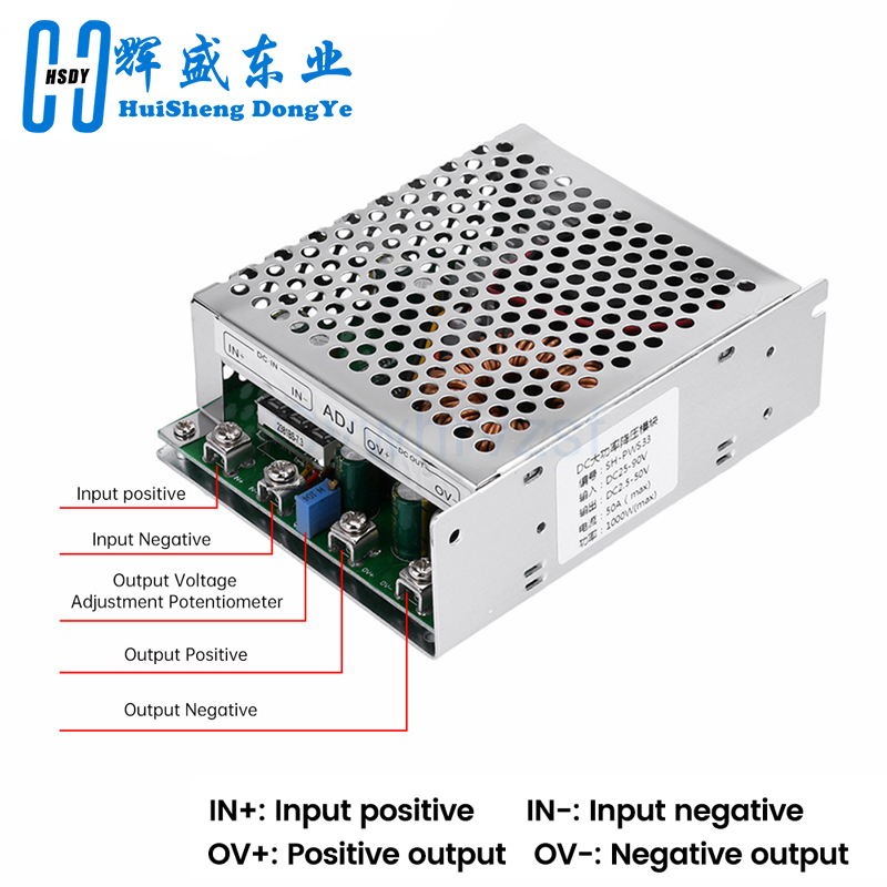 1000W 50A ステップダウンモジュール DC 25V- - Step Down Dc Power Supply Module 1000W のレビューと価格