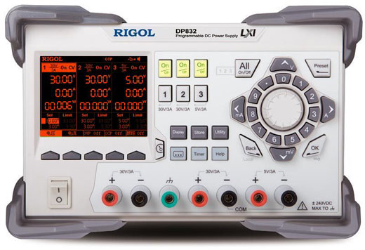 Rigol DP832 3チャンネルトリプル出力プログラマブ - Linear Dc Power Supply Triple Output のレビューと価格