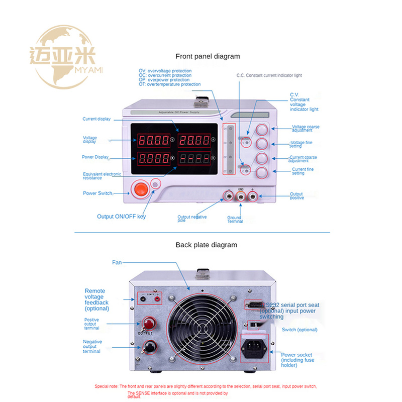 実験室用DC 32V 64V 300V 400V 500V  - Switching Dc Power Supply 300V 1A のレビューと価格
