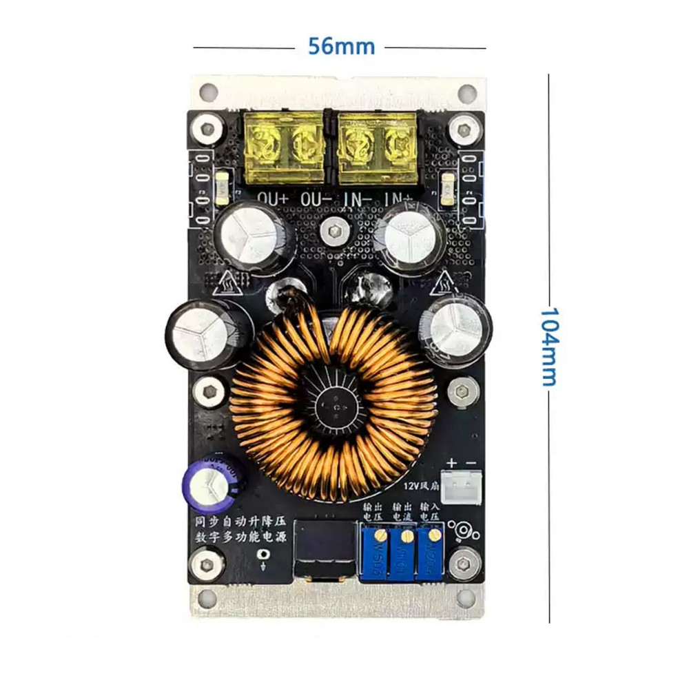 1000W 25A バックブーストコンバーター MPPTソー - Step Down Dc Power Supply Module 1000W のレビューと価格