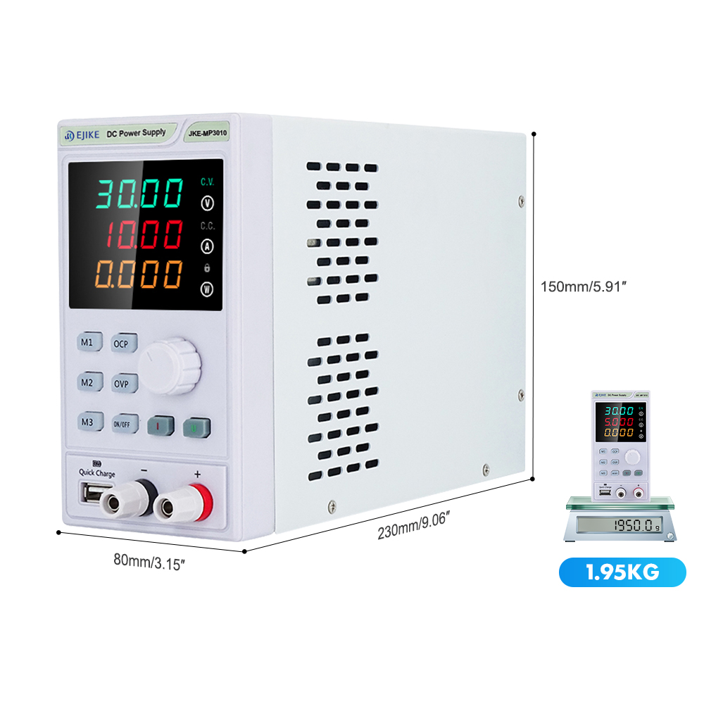 EJIKE DC電源 300W プログラム可能な30V 60 - Programmable Dc Power Supply 60V 10A のレビューと価格
