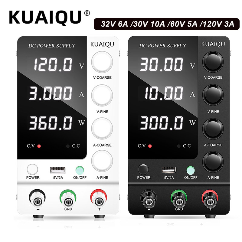 KUAIQU Lab DC電源 30V 10A 6A、調整可 - High Power 60V 20A Bench Power Supply のレビューと価格